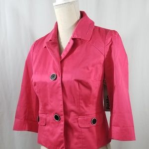 EAST 5TH PETITE. Vibrant Blazer  NWT   Sz PS